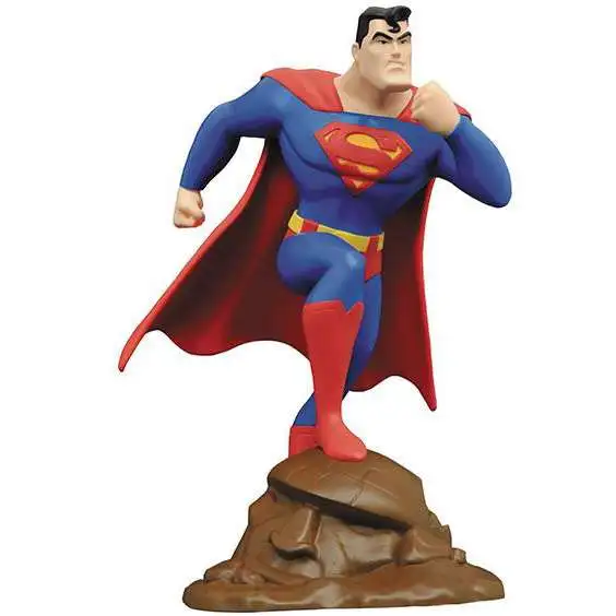 DC Superman Animated Superman 9-Inch Gallery PVC Statue [Animated Style]