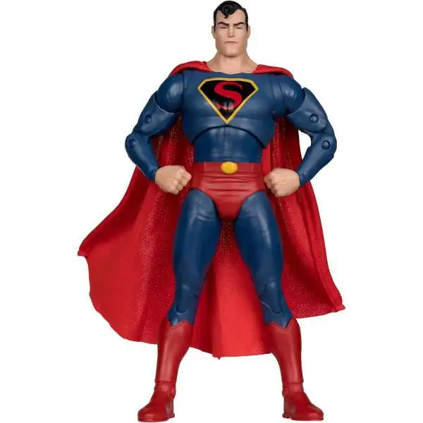 McFarlane Toys DC Multiverse Superman Action Figure [Classic Animation 1940, Damaged Package]
