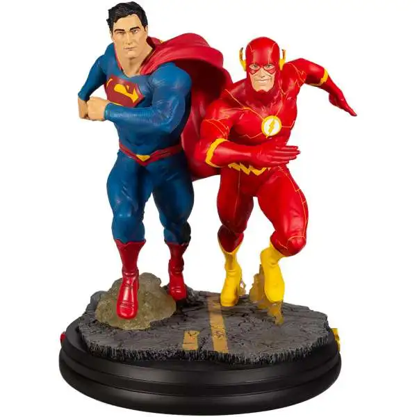 McFarlane Toys DC Battle Statue Superman vs. The Flash Action Figure