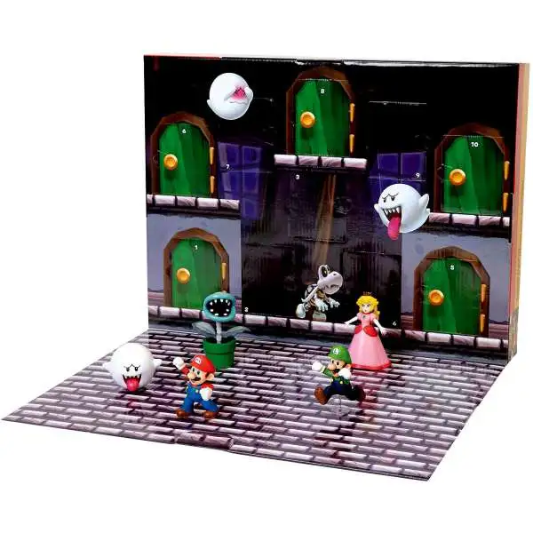 World of Nintendo Super Mario Treats at Home Halloween Pack Playset [Includes 8 Mini Figures & 2 Accessories!]