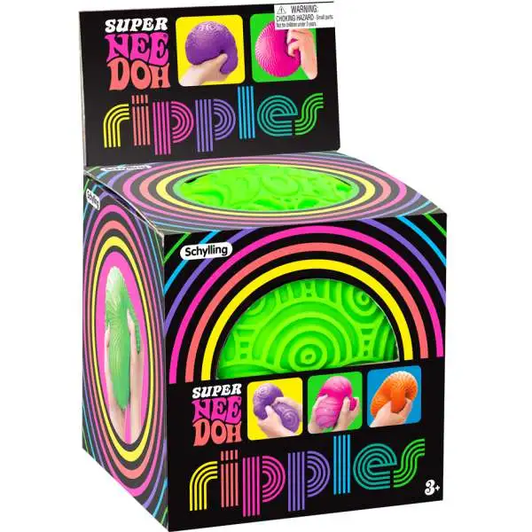 NeeDoh Super Ripples Stress Ball [1 RANDOM Color!]
