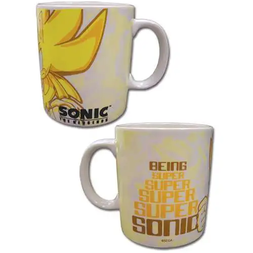 Sonic The Hedgehog Super Sonic Mug