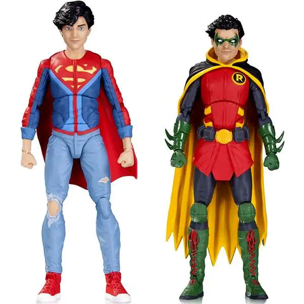 DC Comics Icons Superboy & Robin Action Figure 2-Pack