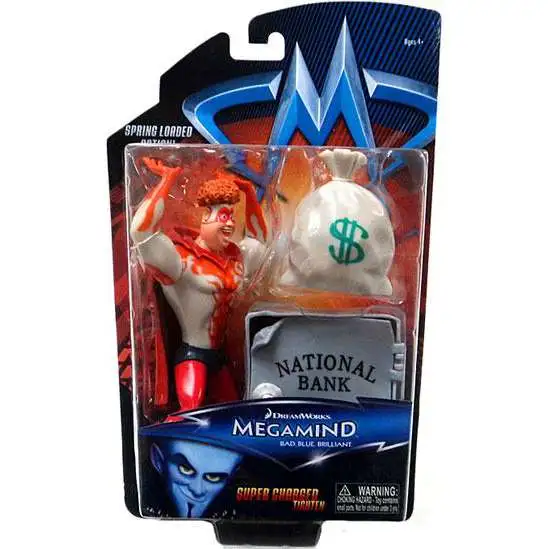 Megamind Tighten Action Figure [Super Charged, Loose]