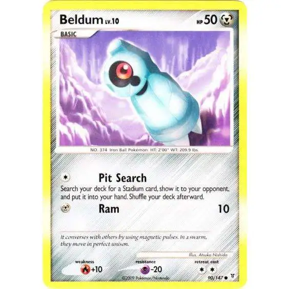 Pokemon Platinum Supreme Victors Common Beldum #90