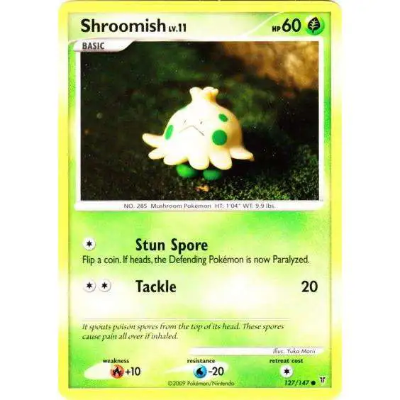Pokemon Platinum Supreme Victors Common Shroomish #127