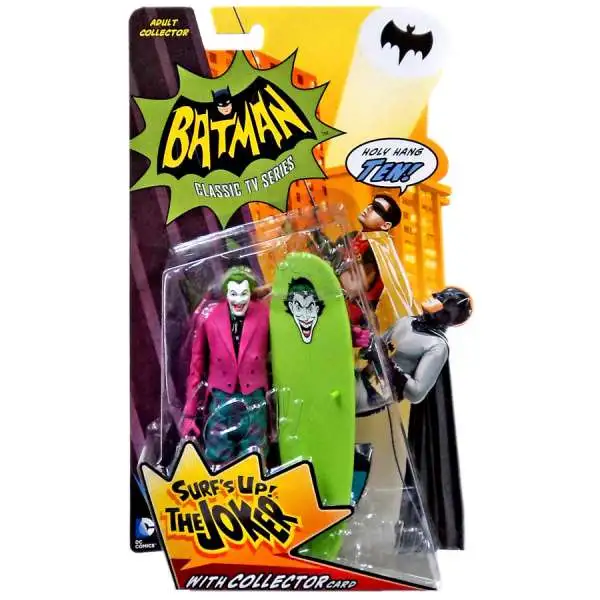 Batman 1966 TV Series Series 2 The Joker Action Figure [Surf's Up, Damaged Package]