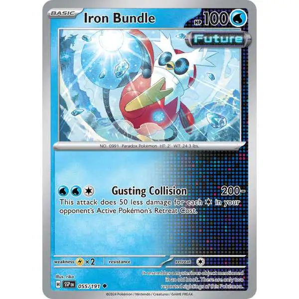 Pokemon Trading Card Game Surging Sparks Uncommon Iron Bundle #55