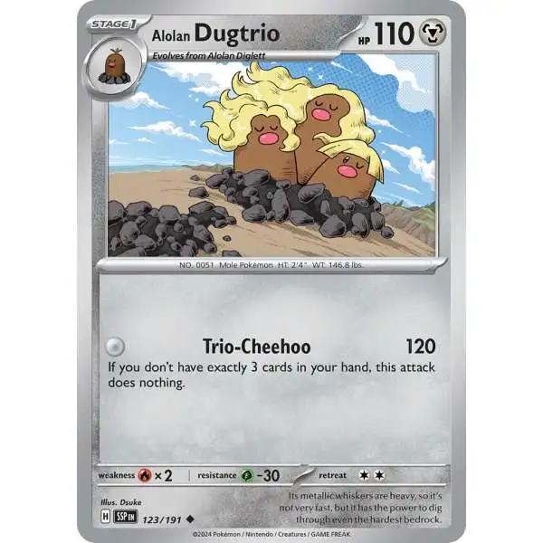 dugtrio pokemon card 2026 Ascended Heroes - Asc En Pokémon Hit Points80 HP Form Pokemon TCG - SV1a -