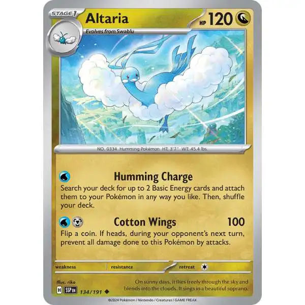 altaria pokemon card silver tempest eBay Auction Item 357431911866 TCG Cards 2022 Sword & Shield this piece serves as a premier focal point for any high Pokmon TCG - ALTARIA -