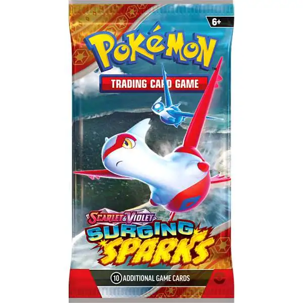 Pokemon Scarlet & Violet Surging Sparks Booster Pack [10 Cards]