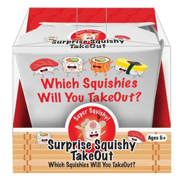 Squishies Surprise Squishy TakeOut Mystery Pack (Pre-Order ships May)