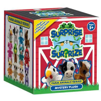 Surprise Surprize Farm Animals 3-Inch Mini Plush Mystery Pack [1 RANDOM Mini Plush]