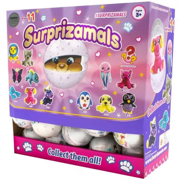 Surprizamals Series 11 Mystery Box 36 Packs Beverly Hills Teddy
