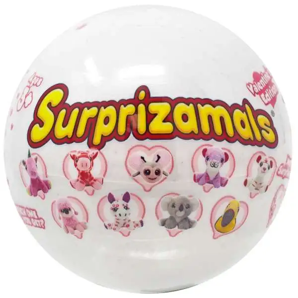 Surprizamals Valentine's Edition Series 3 Mystery Pack [1 RANDOM Mini Plush]