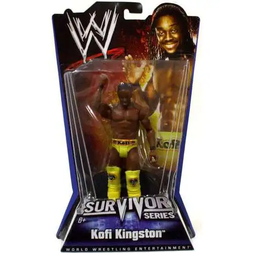 WWE Wrestling Pay Per View Series 1 Survivor Series Kofi Kingston Action Figure