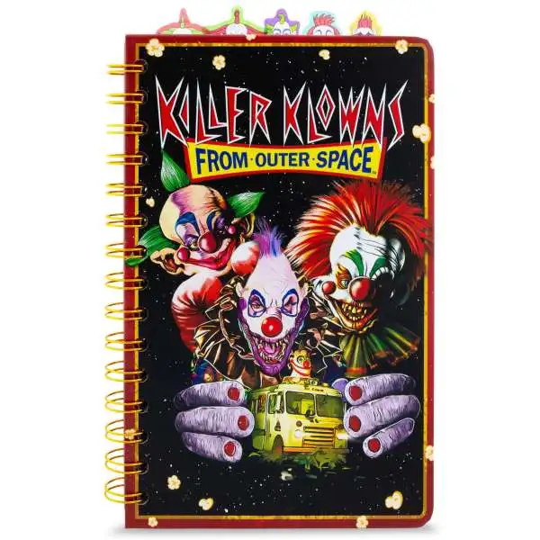 Killer Klowns From Outer Space Spiral Notebook [75 Sheets]