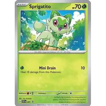 Pokemon Scarlet & Violet Base Set Promo Holo Sprigatito SVP001