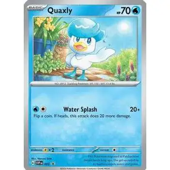 Pokemon Scarlet & Violet Base Set Promo Holo Quaxly SVP003