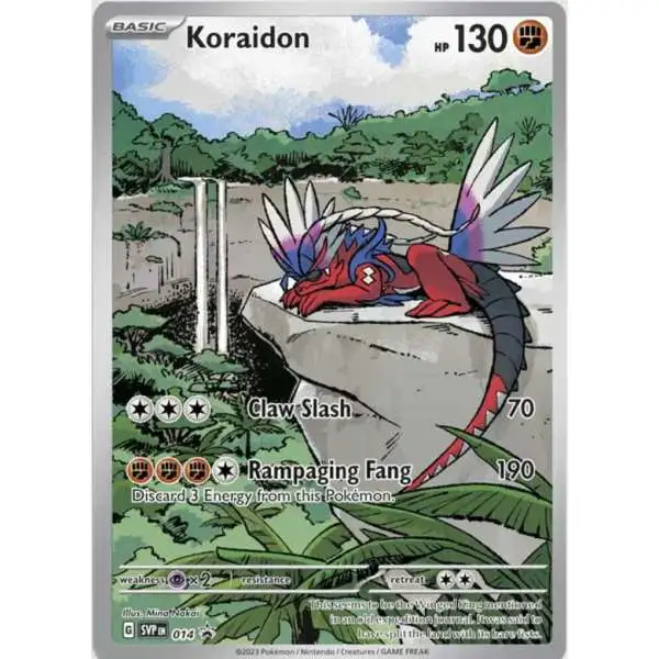 Pokemon Scarlet & Violet Base Set Promo Holo Koraidon SVP014