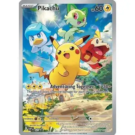 Pokemon Scarlet & Violet Base Set Promo Holo Pikachu SVP027