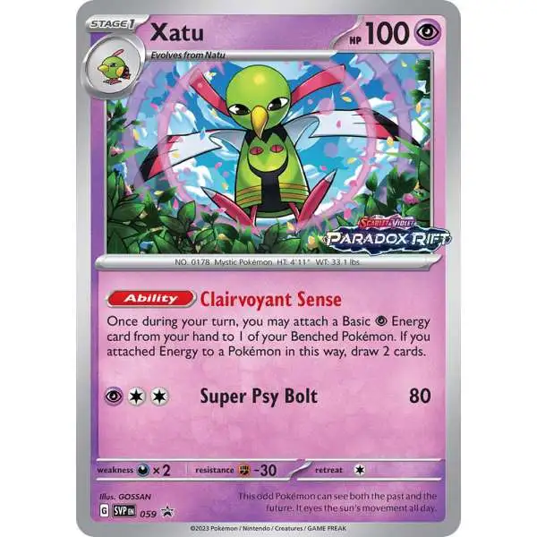 Pokemon Scarlet & Violet Promo Xatu SVP059