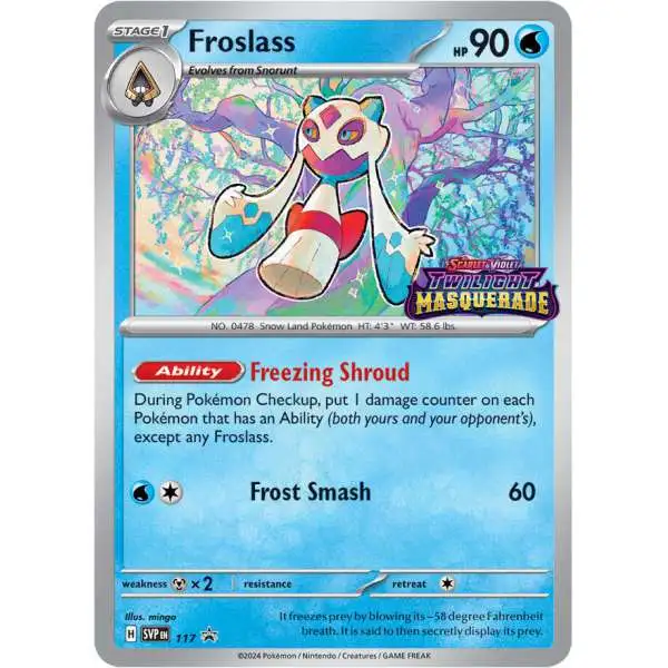 Pokemon Trading Card Game Scarlet & Violet Froslass Loose Deck [Sealed]