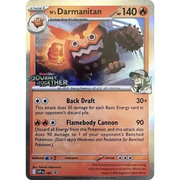Pokemon Scarlet & Violet Promo N's Darmanitan SVP181