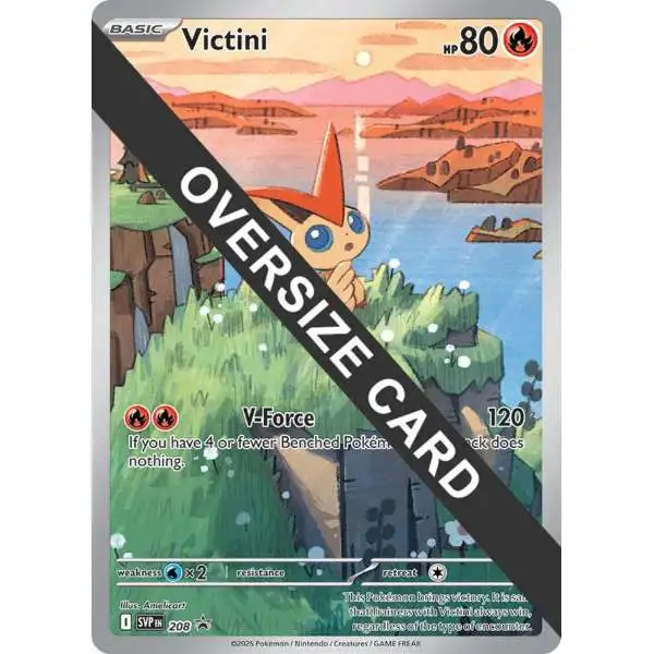 Pokemon Scarlet & Violet Promo Victini SVP208 [Oversized]