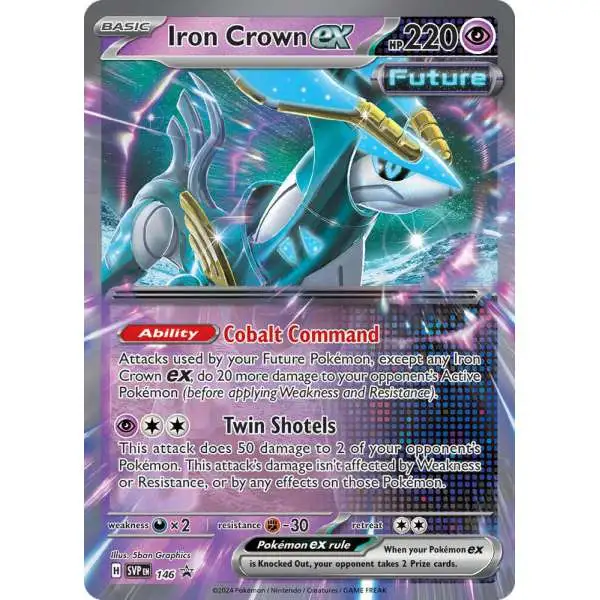 Pokemon Scarlet & Violet Promo Iron Crown ex SVP146