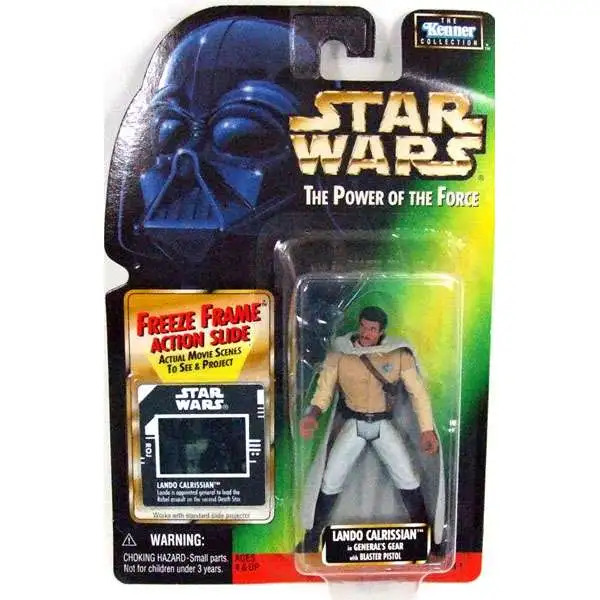 Star Wars Return of the Jedi Power of the Force POTF2 Kenner Collection Lando Calrissian in General Gear Action Figure [Loose]