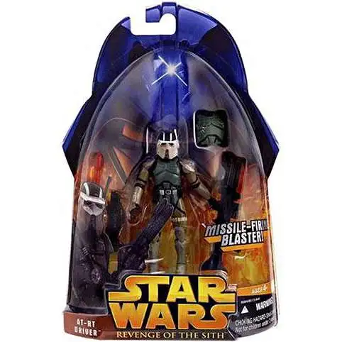 Star Wars Revenge of the Sith 2005 AT-RT Driver Action Figure #54