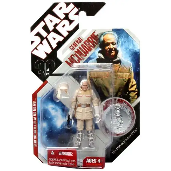 Star Wars The Empire Strikes Back 2007 30th Anniversary Wave 6 General McQuarrie Action Figure #40