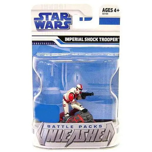 Star Wars Clone Wars 2009 Unleashed Battle Pack Imperial Shock Trooper Exclusive Action Figure