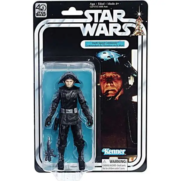 Star Wars Black Series 40th Anniversary Wave 2 Death Squad Commander Action Figure [Damaged Package]