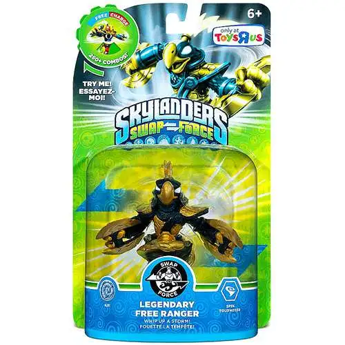 Skylanders Swap Force Swappable Legendary Free Ranger Figure Pack