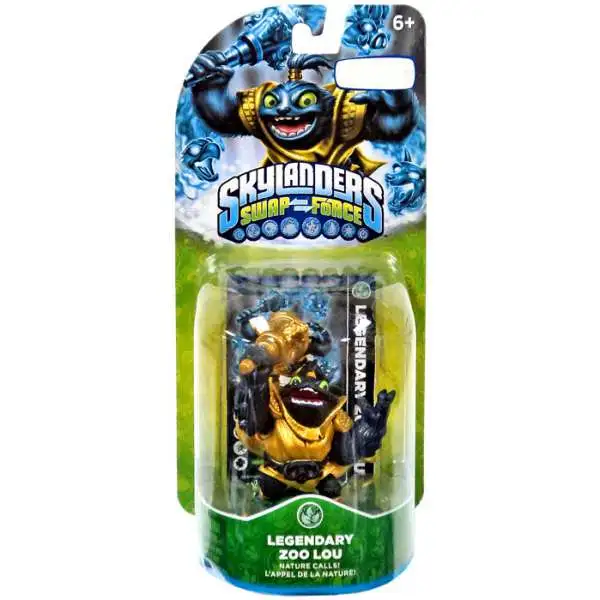 Skylanders Swap Force Zoo Lou Exclusive Figure Pack [Legendary, Loose]