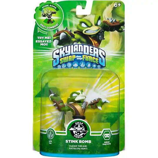 Skylanders Swap Force Swappable Stink Bomb Figure Pack [Damaged Package]