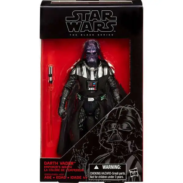 Star Wars Black Series Darth Vader Emperor's Wrath Exclusive Action Figure