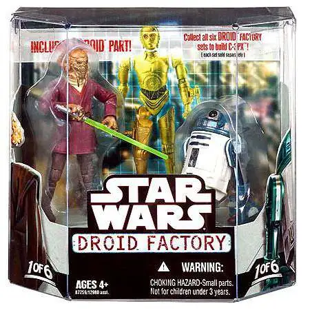 Star Wars Clone Wars 2008 Droid Factory Plo Kloon & R4-F5 Exclusive Action Figure 2-Pack