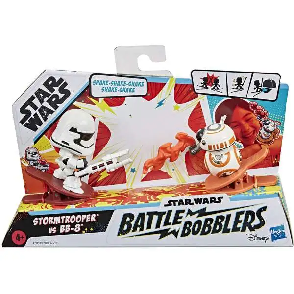 Star Wars Battle Bobblers Stormtrooper & BB-8 Mini Figure 2-Pack