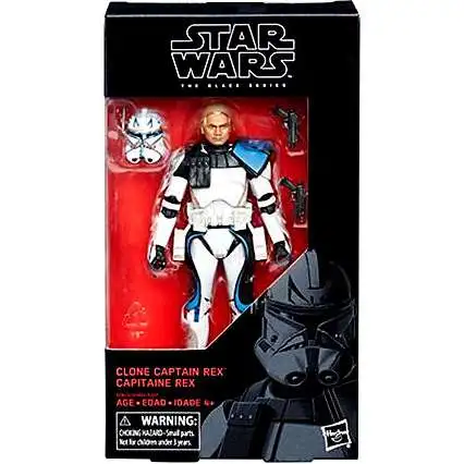 Star Wars Clone Wars Black Series Clone Captain Rex Action Figure [Clone Wars]