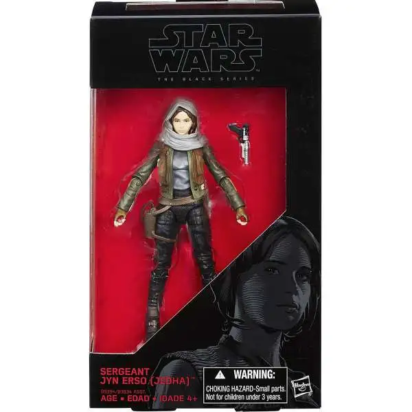 Star Wars Rogue One Black Series Sergeant Jyn Erso (Jedha) Action Figure