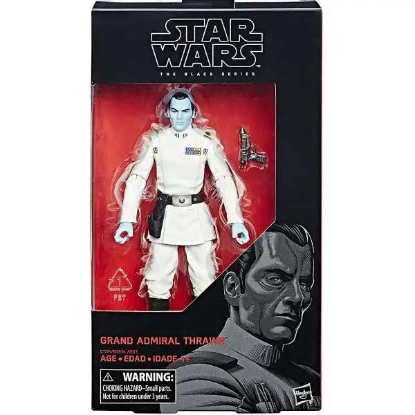 Star Wars Rebels Black Series Wave 23 Grand Admiral Thrawn Action Figure