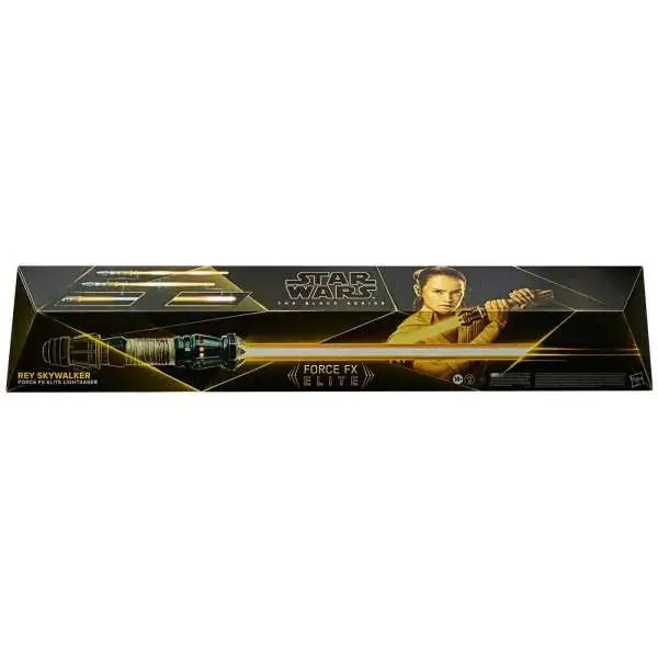 Star Wars Black Series Rey Force FX Elite Electronic Lightsaber [Yellow]