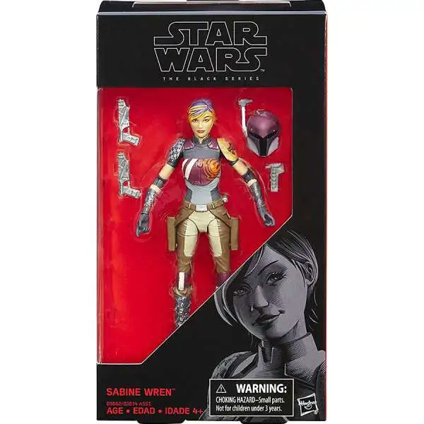 Star Wars Rebels Black Series Sabine Wren Action Figure