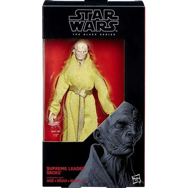 Star Wars The Last Jedi Black Series Wave 25 Supreme Leader Snoke