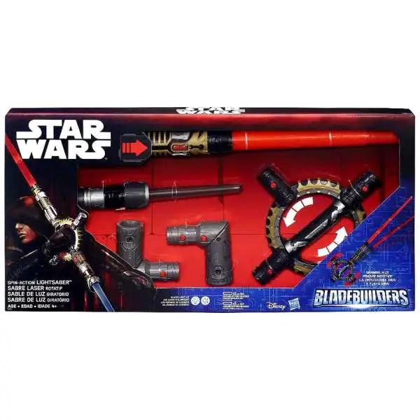 Star Wars Bladebuilders Spin-Action Lightsaber Roleplay Toy