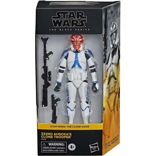 Star Wars The Mandalorian Black Series 332nd Ahsoka's Clone Trooper Exclusive Action Figure