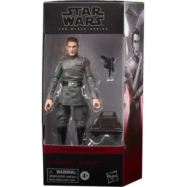 Star Wars The Bad Batch Black Series Wave 4 Vice Admiral Rampart Exclusive Action Figure
